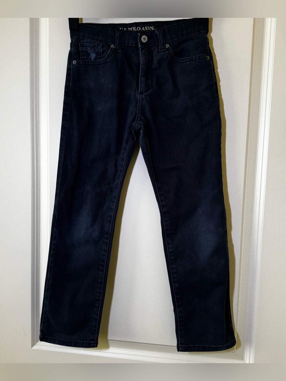 U.S. Polo Assn. Boy’s Navy Straight Jeans